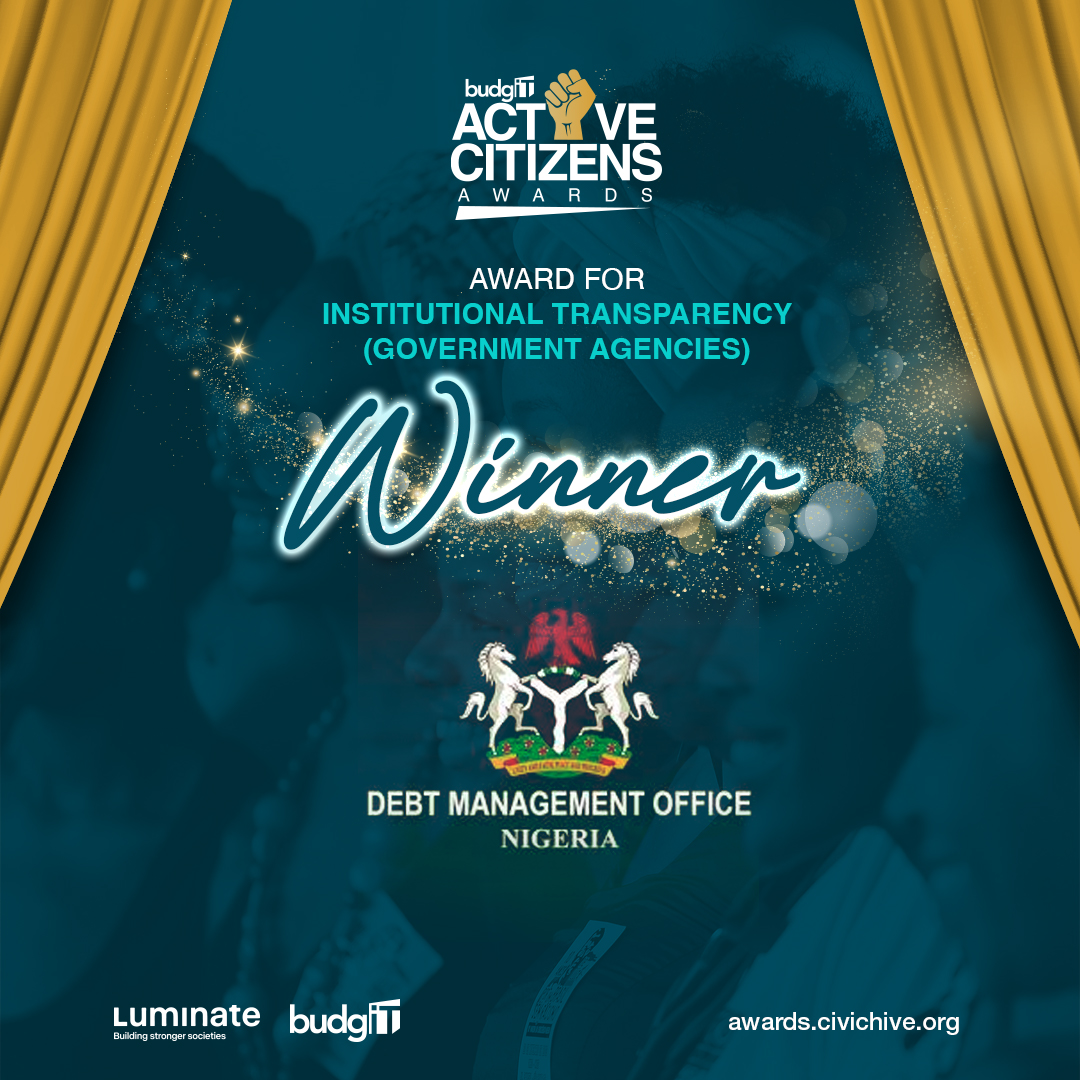 Institutional Transparency BudgIT Active Citizens Awards - Celebrating Everyday Nigerians Breaking ...